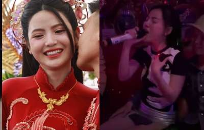 Poster of Clip Chu Thanh Huyền Làm Quán Karaoke Vợ Quang Hải Hát Vạn Người Mê