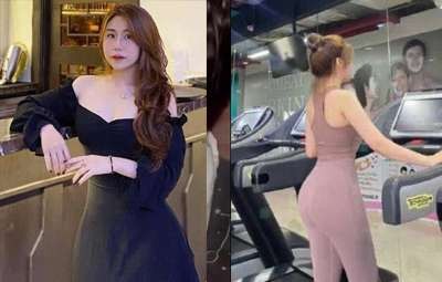 Poster of Diệu Linh 2k2 Ngày Đi Tập Gym Tối Banh Háng Cho Bố Đường Xả Tinh