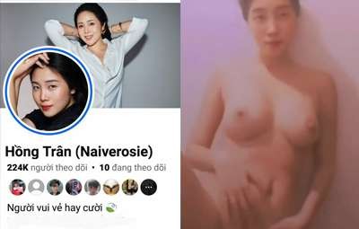 Poster of Lộ Clip Sex Hồng Trân (Naiverosie) Thủ Dâm Và Làm Tình Cùng Bạn Trai Cũ